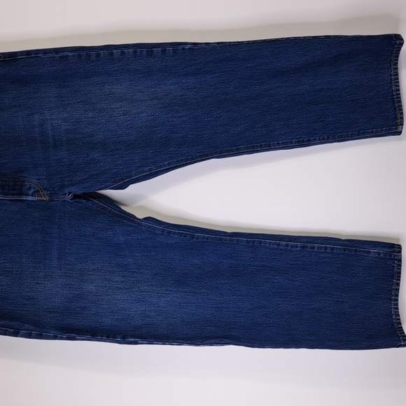 Levi's 501 Straight Leg Button Fly Blue Jeans Men's Size W41 L30 - Picture 8 of 16